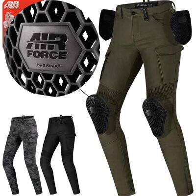 Pantalons textiles pour motos Damen Giro 2.0 - Vert Marron - Pantalons textiles moto Pantalons textiles pour motos Damen Giro 2.0 - Vert Marron - Pantalons textiles moto