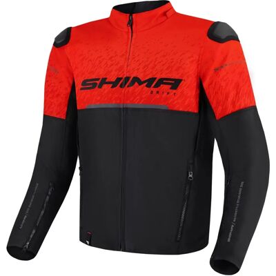 Veste textile moto Shima Drift - Noir Rouge Veste textile moto Shima Drift - Noir Rouge
