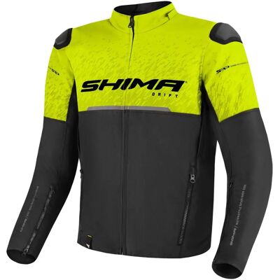 Blouson textile pour moto Shima Drift - Noir Jaune - Veste moto Blouson textile pour moto Shima Drift - Noir Jaune - Veste moto