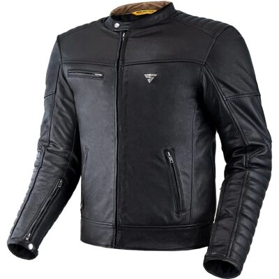 Chaqueta de Cuero para Moto Shima Winchester 2.0 - Negro Clásico Chaqueta de Cuero para Moto Shima Winchester 2.0 - Negro Clásico
