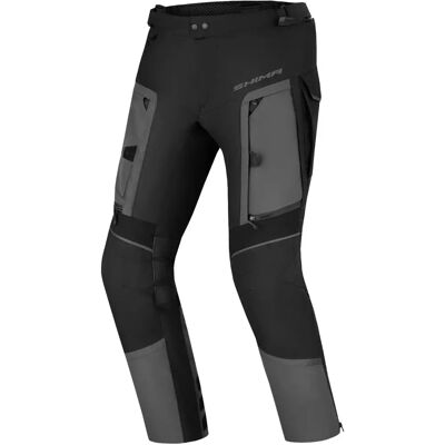 Pantalon textile de moto imperméable Shima Hero 2.0 - Noir Gris 4XL Pantalon textile de moto imperméable Shima Hero 2.0 - Noir Gris 4XL