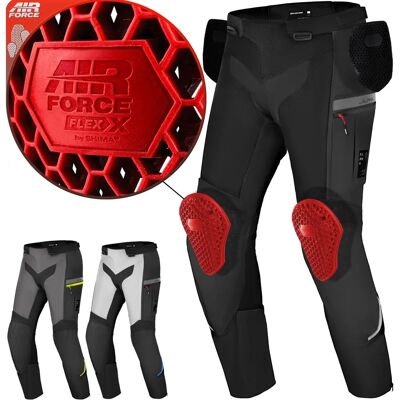 Pantalones motocicleta Shima Alpha - Impermeables, Transpirables, Seguros Pantalones motocicleta Shima Alpha - Impermeables, Transpirables, Seguros