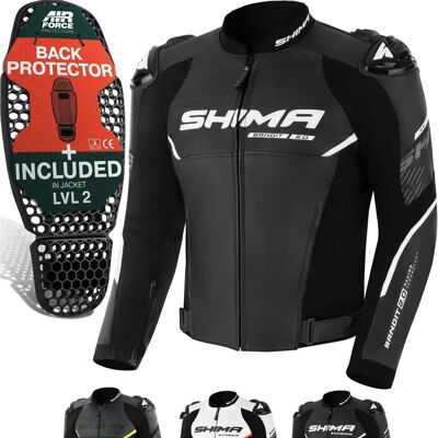 Shima Schwarzes Modell - Motorradjacke - Motorradjacke Shima Schwarzes Modell - Motorradjacke - Motorradjacke