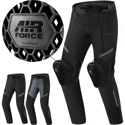 SHIMA Rush 2.0 Waterproof Textile Motorcycle Pants - Black 4XL SHIMA Rush 2.0 Waterproof Textile Motorcycle Pants - Black 4XL
