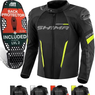 Kurtka tekstylna motocyklowa Shima Solid 2.0 Vented - Sportowa Kurtka tekstylna motocyklowa Shima Solid 2.0 Vented - Sportowa