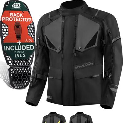 Shima RUNNERMENJKTBLK Motorradjacke - Herren Ganzjahr Shima RUNNERMENJKTBLK Motorradjacke - Herren Ganzjahr