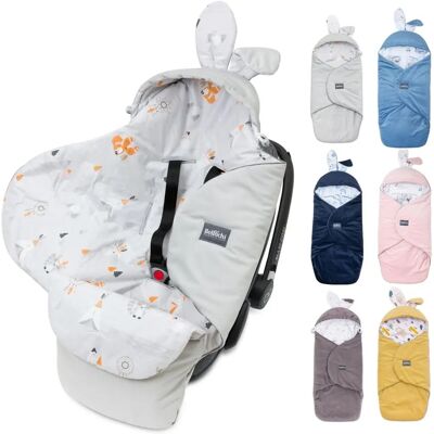 Bellochi Baby Car Seat Blanket Appalachian grey - Baby Car Seat Blanket Bellochi Baby Car Seat Blanket Appalachian grey - Baby Car Seat Blanket