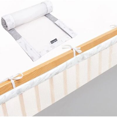 Bellochi Tour de lit maille respirante star bosquet 360x30cm - ochraniacz Bellochi Tour de lit maille respirante star bosquet 360x30cm - ochraniacz