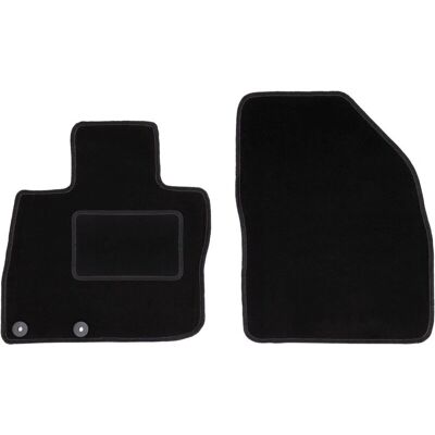 WLG-CARLUX - Civic VIII Front Mats - Musta - 2006-2012 - Car Mats WLG-CARLUX - Civic VIII Front Mats - Musta - 2006-2012 - Car Mats