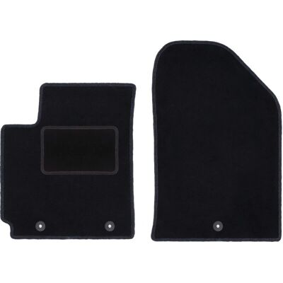 WLG-CARLUX - Kia Picanto II JE 2011-2017 - Musta - Car Mats WLG-CARLUX - Kia Picanto II JE 2011-2017 - Musta - Car Mats