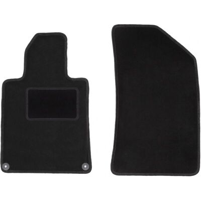 WLG-CARLUX - Peugeot 508 I - Musta - Etumatot - Auton matot WLG-CARLUX - Peugeot 508 I - Musta - Etumatot - Auton matot