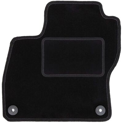 WLG-CARLUX - Ford Focus MK3 - Black - Driver - Car Floor Mat - Publicité WLG-CARLUX - Ford Focus MK3 - Black - Driver - Car Floor Mat - Publicité