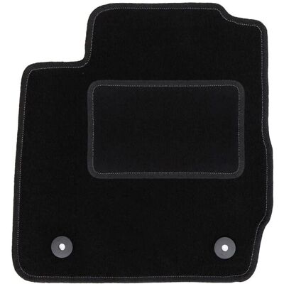 WLG-CARLUX - Tappetino conducente - Ford Fiesta MK7 2011-2017 - Noir - Car mat - Publicité WLG-CARLUX - Tappetino conducente - Ford Fiesta MK7 2011-2017 - Noir - Car mat - Publicité