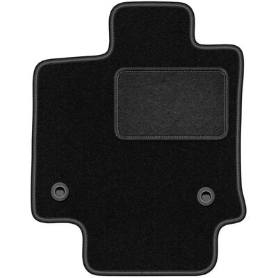 WLG-CARLUX - Driver Floor Mat - Noir - Car Floor Mat - Publicité WLG-CARLUX - Driver Floor Mat - Noir - Car Floor Mat - Publicité
