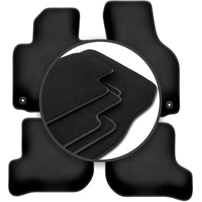Durban - Golf VI - Premium - Negro - Alfombrillas de coche Durban - Golf VI - Premium - Negro - Alfombrillas de coche