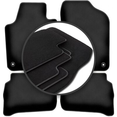 Volkswagen - Polo V - Durban-Black - Alfombrillas Volkswagen - Polo V - Durban-Black - Alfombrillas