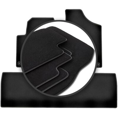 DURBAN - DURBAN-BLACK - Negro - Poliamida - Alfombrillas DURBAN - DURBAN-BLACK - Negro - Poliamida - Alfombrillas