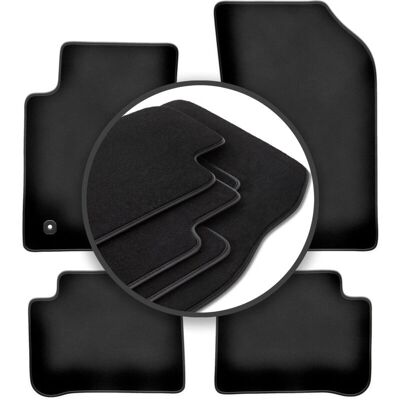 DURBAN - Citroën C3 III Hatchback - Negro - Alfombrillas DURBAN - Citroën C3 III Hatchback - Negro - Alfombrillas
