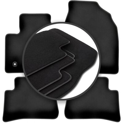 DURBAN - Toyota C-HR - Negro - Poliamida - Alfombrillas DURBAN - Toyota C-HR - Negro - Poliamida - Alfombrillas