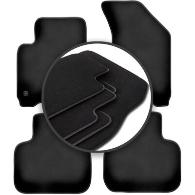 DURBAN - Dodge Journey JC49 - Negro - Alfombrillas de coche DURBAN - Dodge Journey JC49 - Negro - Alfombrillas de coche