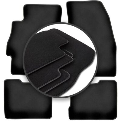 DURBAN - Fiat Linea - Negro - Premium - Alfombrillas DURBAN - Fiat Linea - Negro - Premium - Alfombrillas