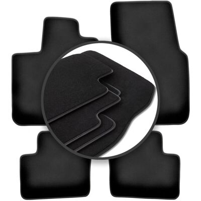 DURBAN - Renault Twingo III - Negro - Premium - Car Mats DURBAN - Renault Twingo III - Negro - Premium - Car Mats