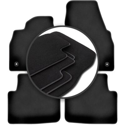 Skoda - Scala - Negro - Poliamida - Alfombrillas Skoda - Scala - Negro - Poliamida - Alfombrillas