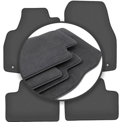 DURBAN - Alfombrillas - Grafito - Pelo Cortado Nylon DURBAN - Alfombrillas - Grafito - Pelo Cortado Nylon