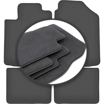 Toyota - Corolla E12/E13 - Grafito - Poliamida - Floor mats Toyota - Corolla E12/E13 - Grafito - Poliamida - Floor mats