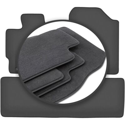 DURBAN - Toyota Yaris III - Grafito - Car mats DURBAN - Toyota Yaris III - Grafito - Car mats