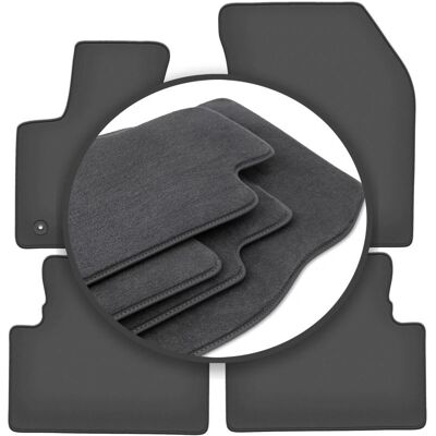 DURBAN - Citroën C5 Aircross - Graphite - Floor mats DURBAN - Citroën C5 Aircross - Graphite - Floor mats