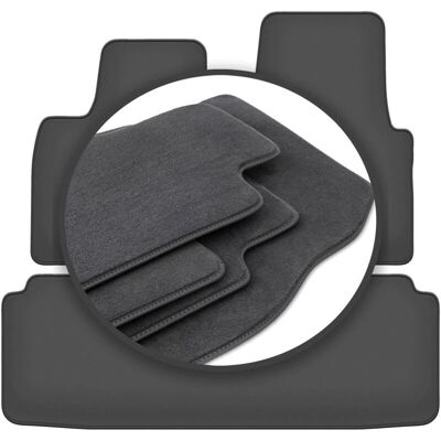 DURBAN - Tesla Model S 2012-2016 - Grafito - Floor Mats DURBAN - Tesla Model S 2012-2016 - Grafito - Floor Mats