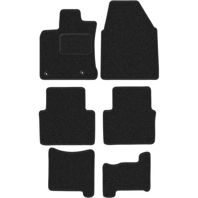 WLG-CARLUX - Nissan Qashqai 07-13 - Antracita - Alfombrillas WLG-CARLUX - Nissan Qashqai 07-13 - Antracita - Alfombrillas