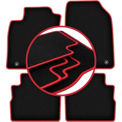 Carlux - Vectra C - Negro - Car mats Carlux - Vectra C - Negro - Car mats