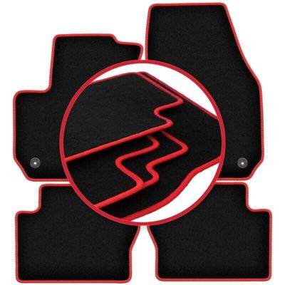 CARLUX - Zafira B - Negro - Alfombrillas coche CARLUX - Zafira B - Negro - Alfombrillas coche