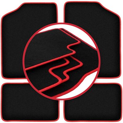 WLG - CARLUX-RED - Renault 5 II - Negro - Alfombrillas WLG - CARLUX-RED - Renault 5 II - Negro - Alfombrillas