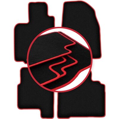 CARLUX - CARLUX-RED - Mazda CX-9 - 2006-2015 - Car mats CARLUX - CARLUX-RED - Mazda CX-9 - 2006-2015 - Car mats