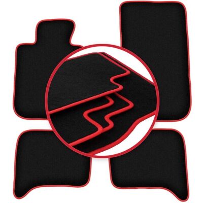 CARLUX - WLG-CARLUX-RED - Negro - Alfombrillas CARLUX - WLG-CARLUX-RED - Negro - Alfombrillas