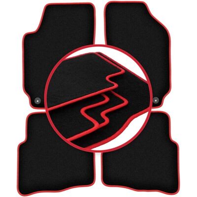 CARLUX - WLG-CARLUX-RED - Alfombrilla de coche CARLUX - WLG-CARLUX-RED - Alfombrilla de coche