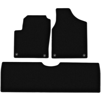 Volkswagen - Sharan I - Negro terciopelo - Alfombrillas Volkswagen - Sharan I - Negro terciopelo - Alfombrillas