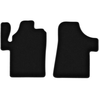Mercedes - Viano W639 - Nero - Velour - Car Mats Mercedes - Viano W639 - Nero - Velour - Car Mats