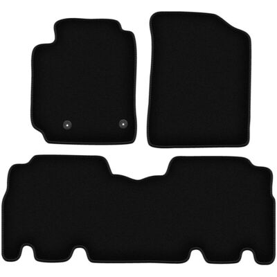 Toyota - Yaris Verso - Terciopelo - Negro - Car Mats Toyota - Yaris Verso - Terciopelo - Negro - Car Mats