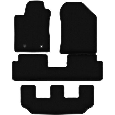 Toyota - Corolla Verso II - Negro - BASIC - Car Mats Toyota - Corolla Verso II - Negro - BASIC - Car Mats