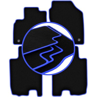 Carlux - WLG-CARLUX-BLUE - costuras azules - PP - alfombrillas Carlux - WLG-CARLUX-BLUE - costuras azules - PP - alfombrillas