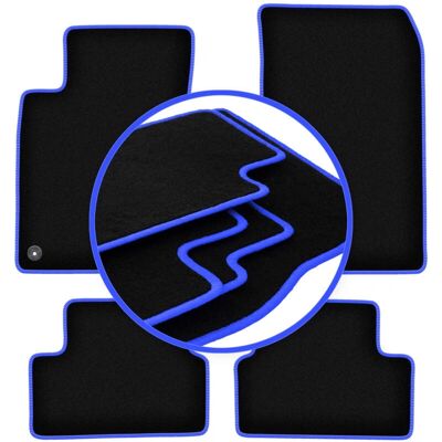 Carlux - CARLUX-BLUE - Azul - Mercedes CLA C117 - Car mats Carlux - CARLUX-BLUE - Azul - Mercedes CLA C117 - Car mats