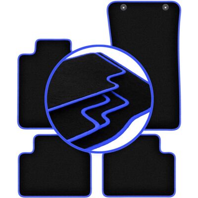CARLUX-BLUE - Alfa Romeo Giulia - Car Mats CARLUX-BLUE - Alfa Romeo Giulia - Car Mats