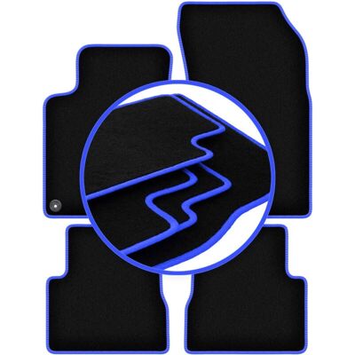 CARLUX - CARLUX-BLUE - Opel Corsa F - Floor Mats CARLUX - CARLUX-BLUE - Opel Corsa F - Floor Mats