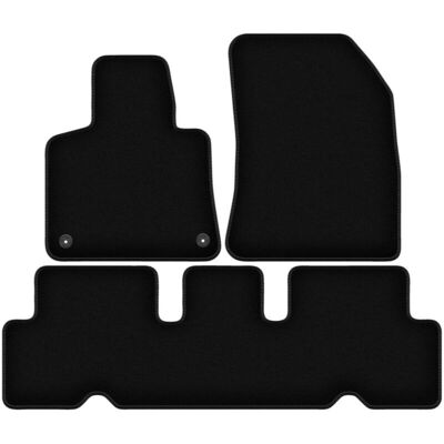 Tapis de voiture WLG-BASIC - Noir - Tapis auto - Publicité Tapis de voiture WLG-BASIC - Noir - Tapis auto - Publicité