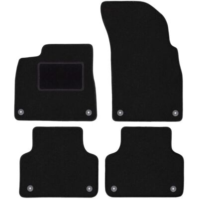 WLG-CARLUX - Audi Q8 - Negro Terciopelo - Alfombrillas WLG-CARLUX - Audi Q8 - Negro Terciopelo - Alfombrillas