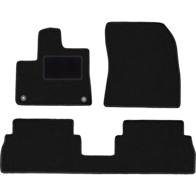 WLG-CARLUX - Rifter - Negro - Velour - Alfombrillas WLG-CARLUX - Rifter - Negro - Velour - Alfombrillas